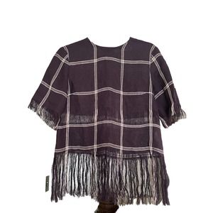 Beautiful MSGM Milano Fringe Top
